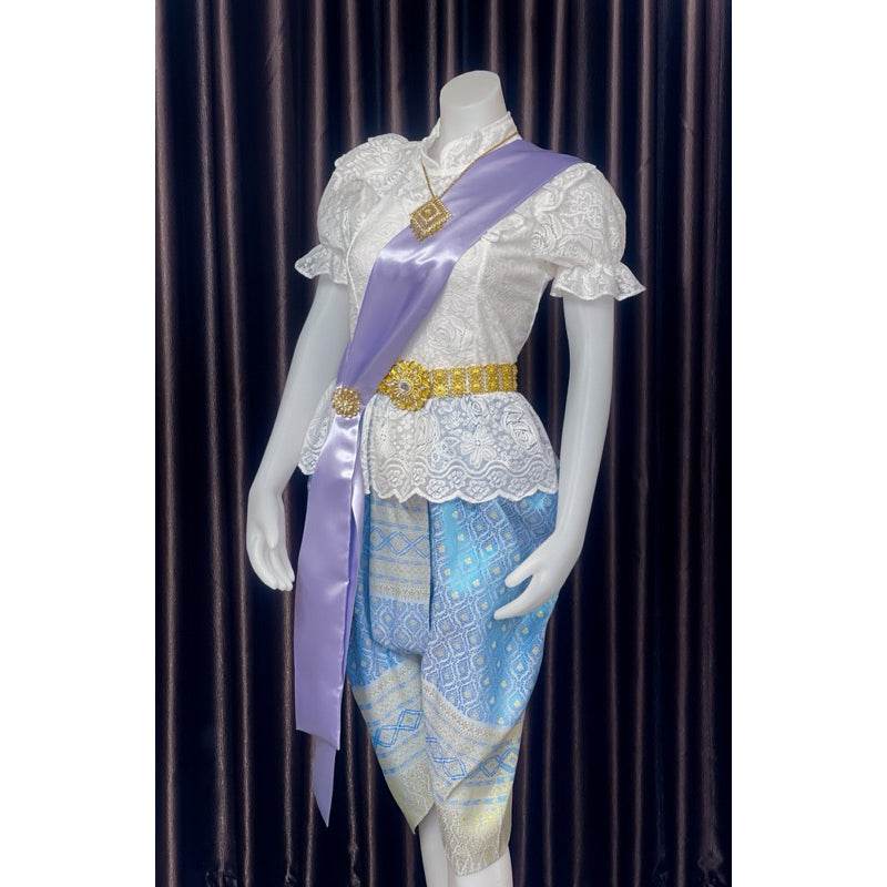 Thai Chong Kraben Skirt for Festivals - Traditional Style One-Sake.com Shirt chest not exceeding 36“ Jong Kraben Waist please inform Shirt chest not exceeding 36“-Jong Kraben Waist please inform-