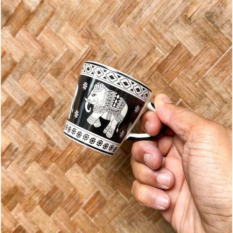 Thai Elephant Shot Glasses Set for Unique Home Bar Decor