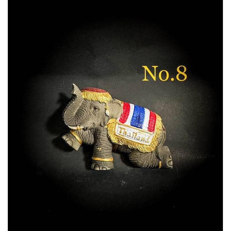 Thai Elephant Fridge Magnet - Unique Authentic Decor for Your Home No.8 4x5cmโดยประมาณ
