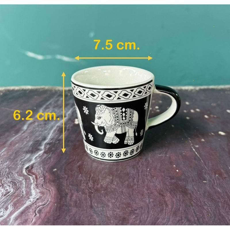 Thai Elephant Shot Glasses Set for Unique Home Bar Decor