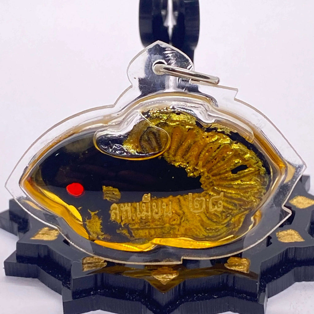 Thai Fish Amulet for Protection and Luck - Authentic Charm for Good Fortune