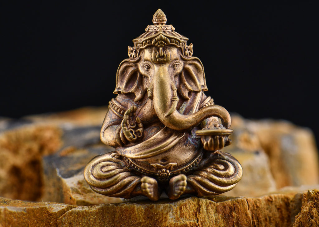 Thai Ganesh Prosperity Charm for Success and Abundance