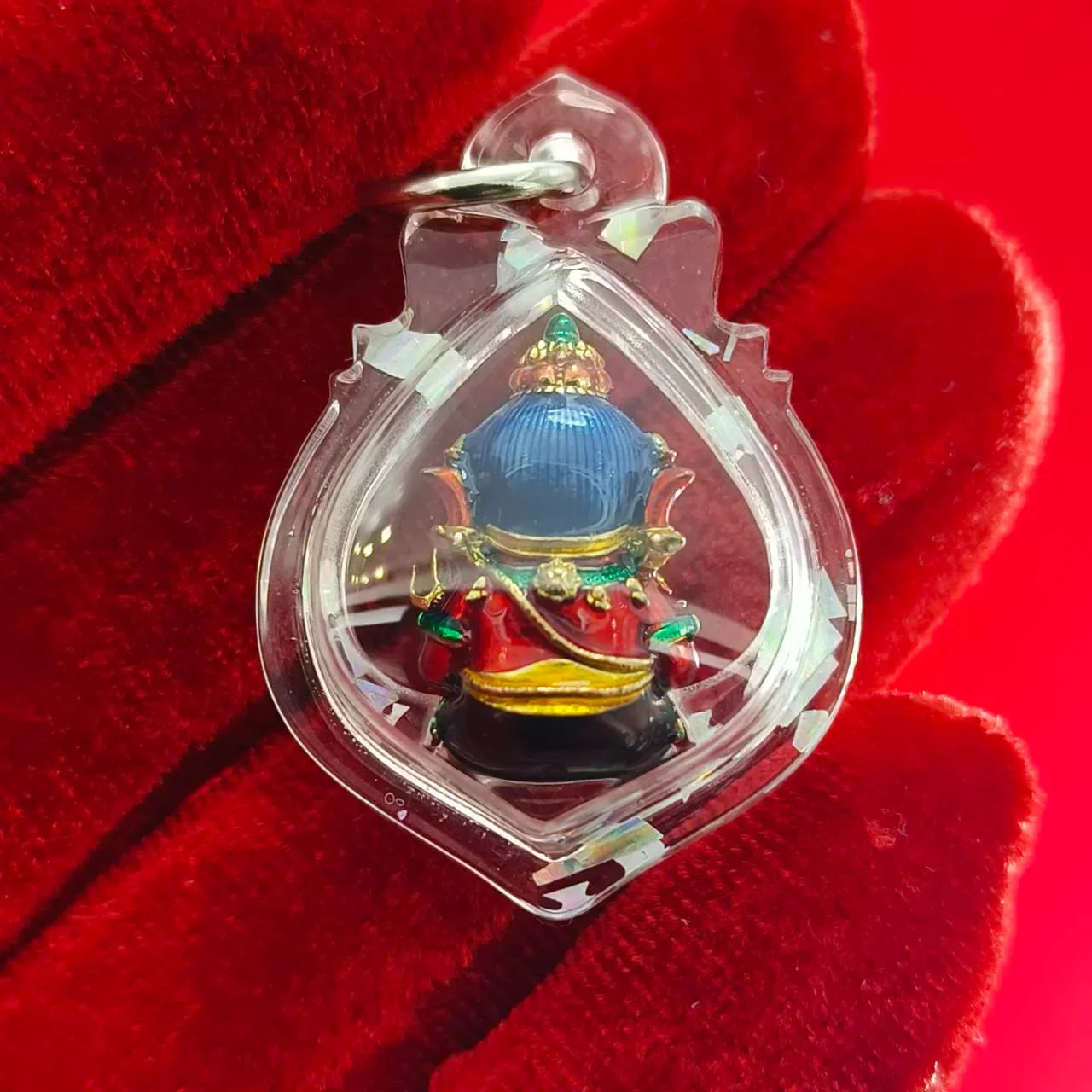 Thai Ganesha Pendant - Premium Amulet for Prosperity and Protection
