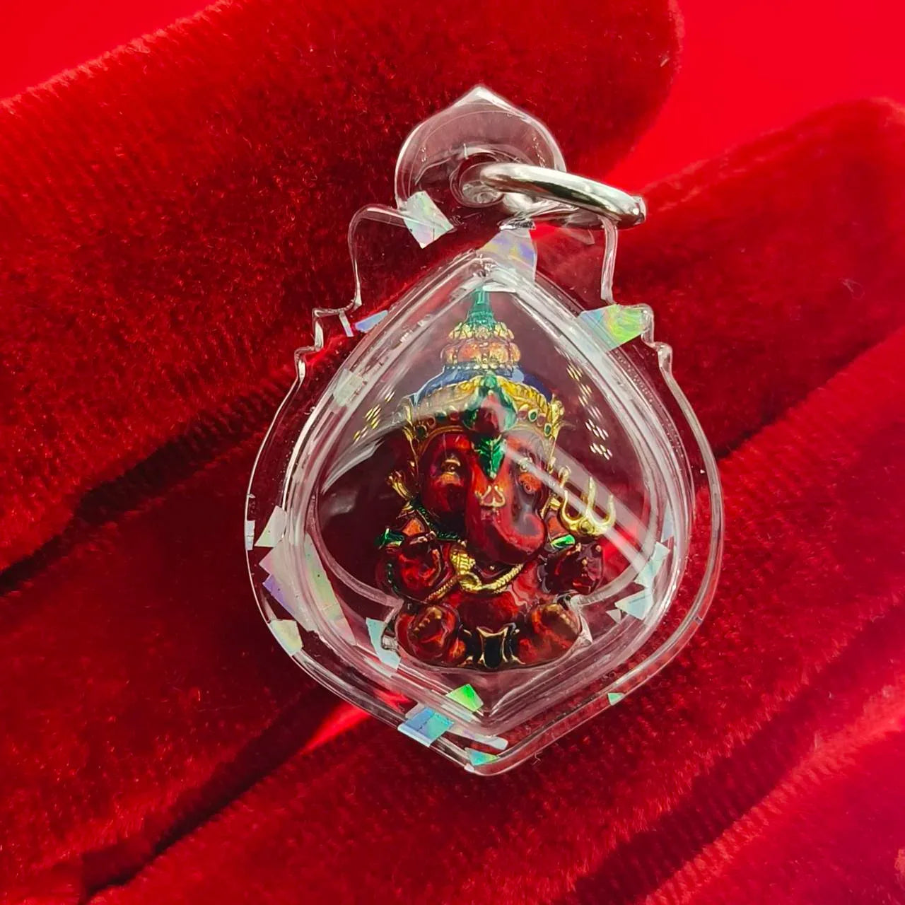 Thai Ganesha Pendant - Premium Amulet for Prosperity and Protection