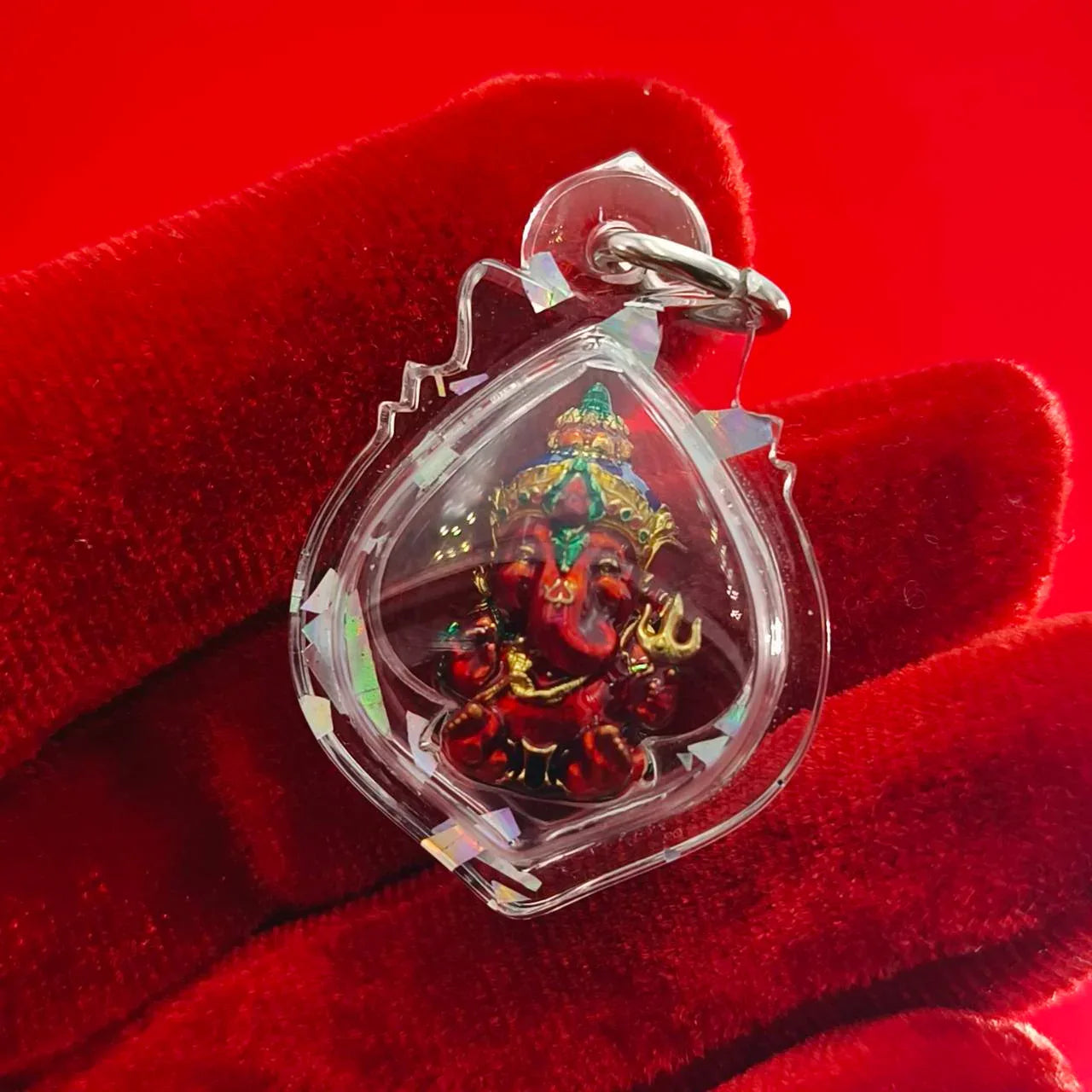 Thai Ganesha Pendant - Premium Amulet for Prosperity and Protection