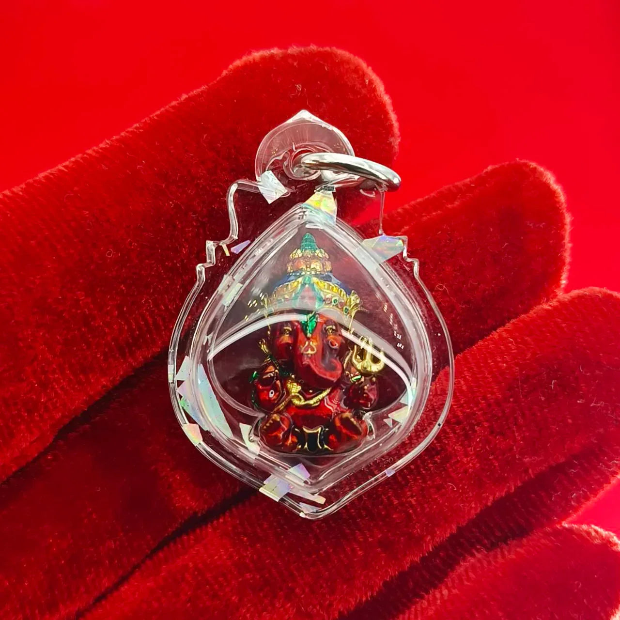 Thai Ganesha Pendant - Premium Amulet for Prosperity and Protection