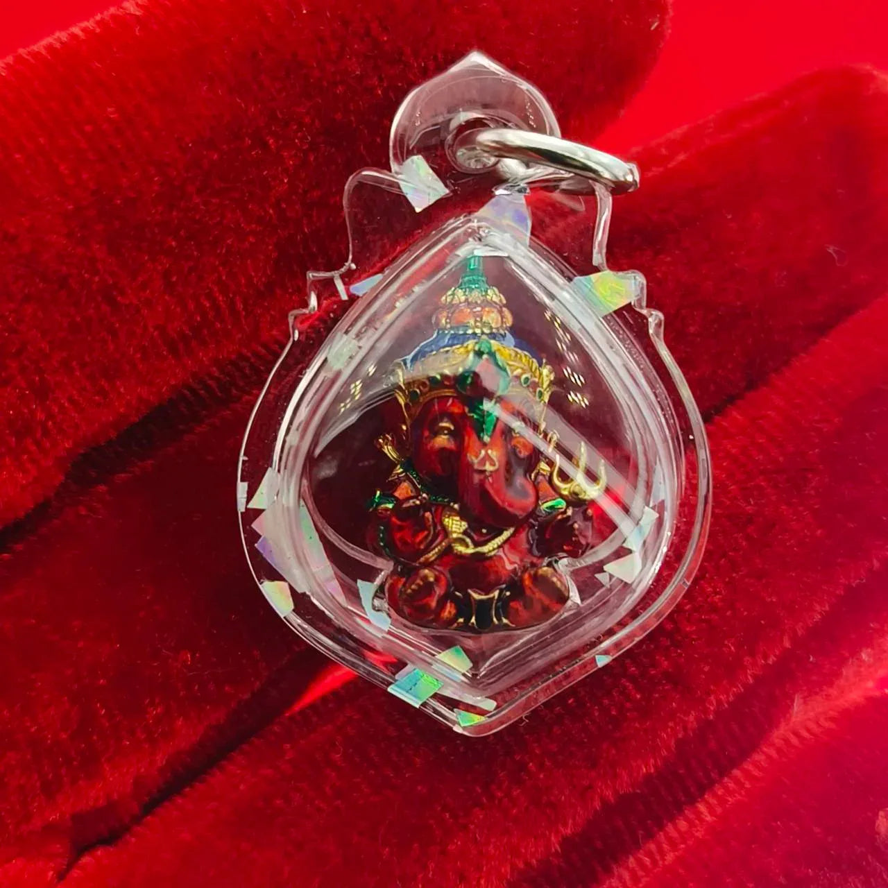 Thai Ganesha Pendant - Premium Amulet for Prosperity and Protection Default Title