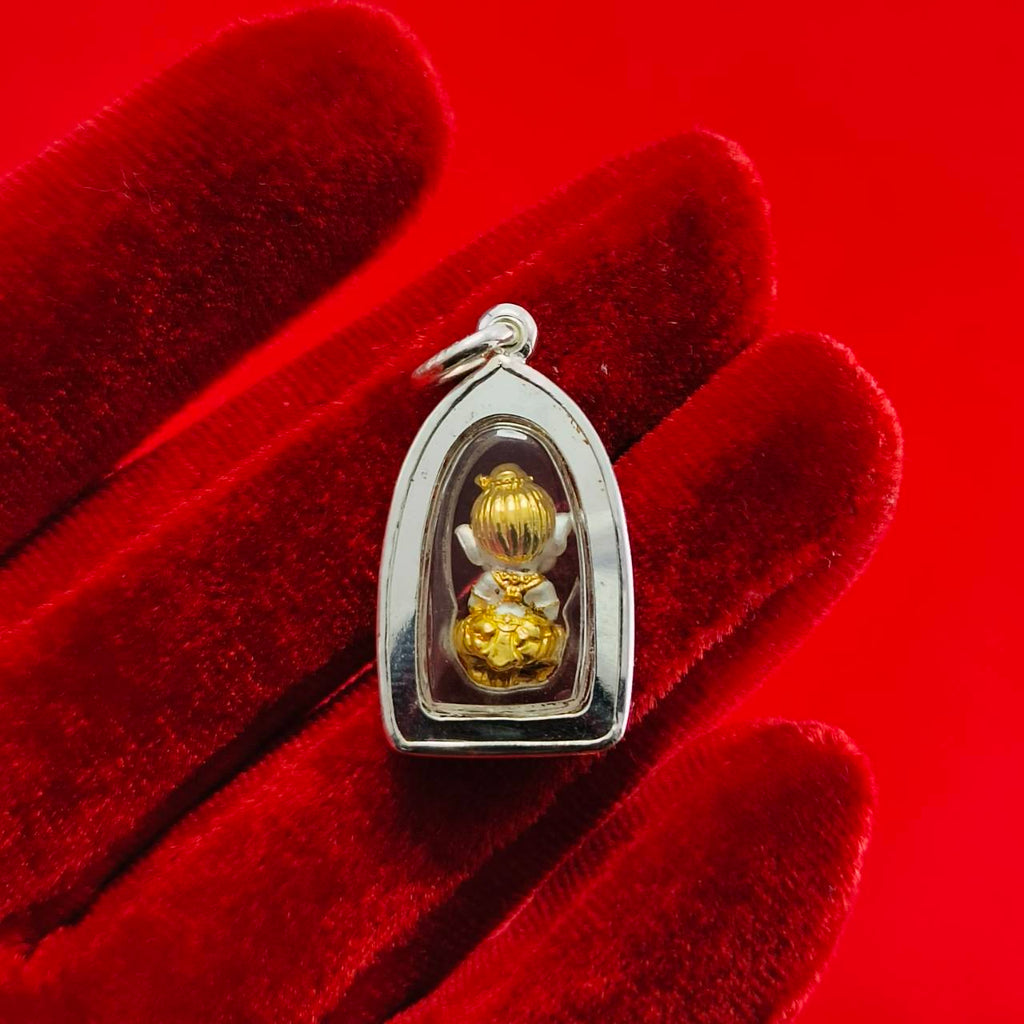 Thai Ganesha Prosperity Pendant - Phra Phikanet Kanesach for Ultimate Success and Abundance