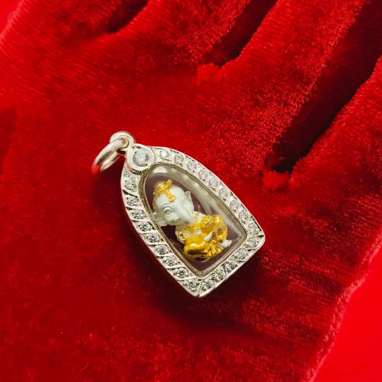 Thai Ganesha Prosperity Pendant - Phra Phikanet Kanesach for Ultimate Success and Abundance