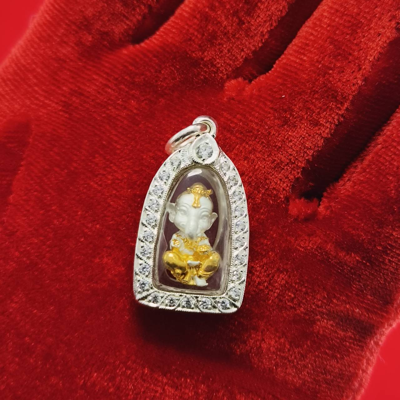 Thai Ganesha Prosperity Pendant - Phra Phikanet Kanesach for Ultimate Success and Abundance