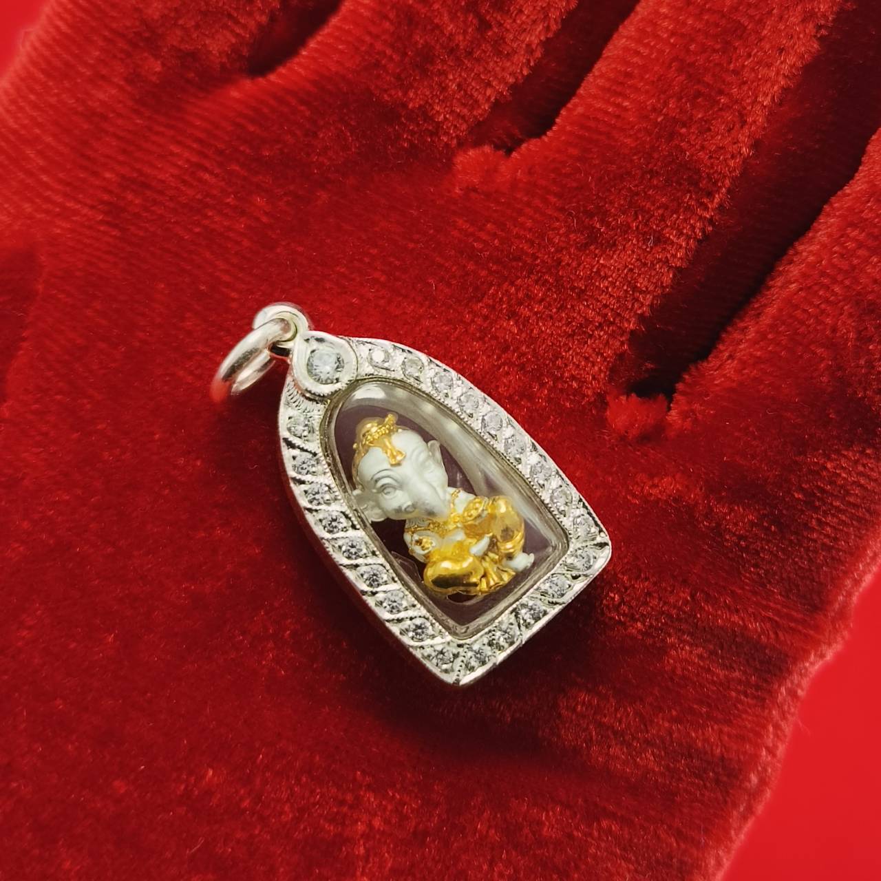 Thai Ganesha Prosperity Pendant - Phra Phikanet Kanesach for Ultimate Success and Abundance