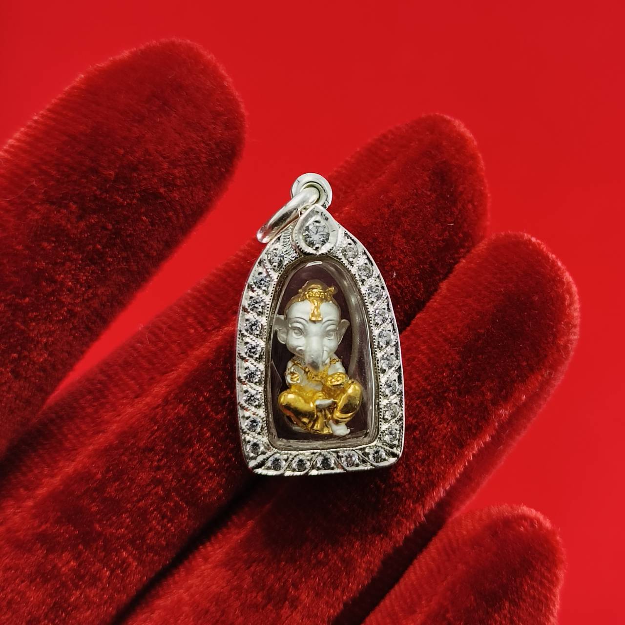 Thai Ganesha Prosperity Pendant - Phra Phikanet Kanesach for Ultimate Success and Abundance