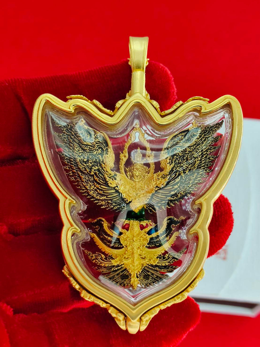 Phaya Garuda Wayu Set - Thai Garuda Charm for Power and Blessings