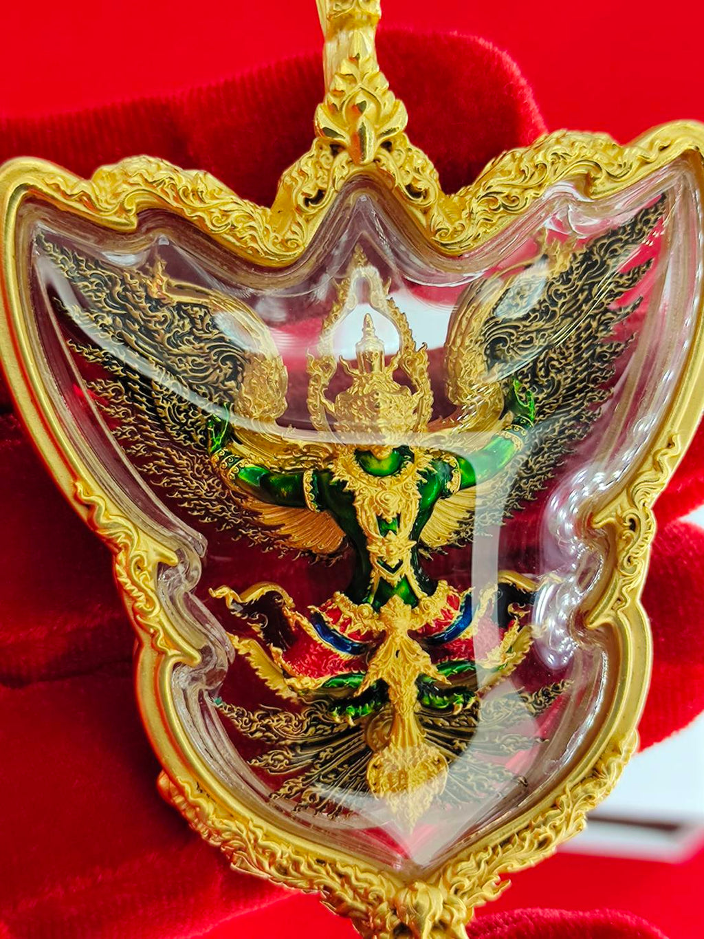 Phaya Garuda Wayu Set - Thai Garuda Charm for Power and Blessings