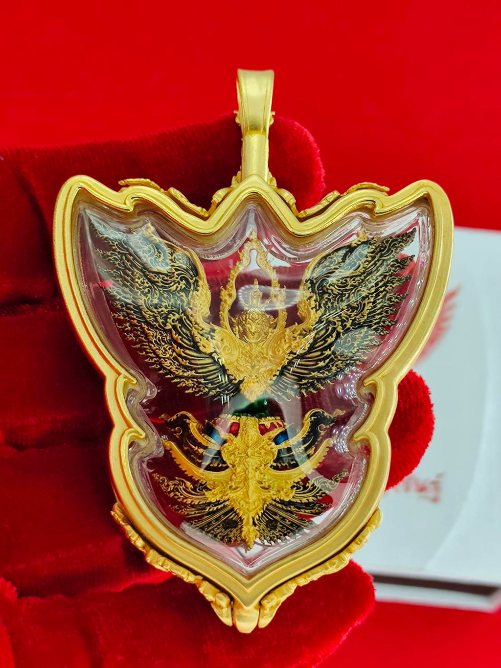 Phaya Garuda Wayu Set - Thai Garuda Charm for Power and Blessings