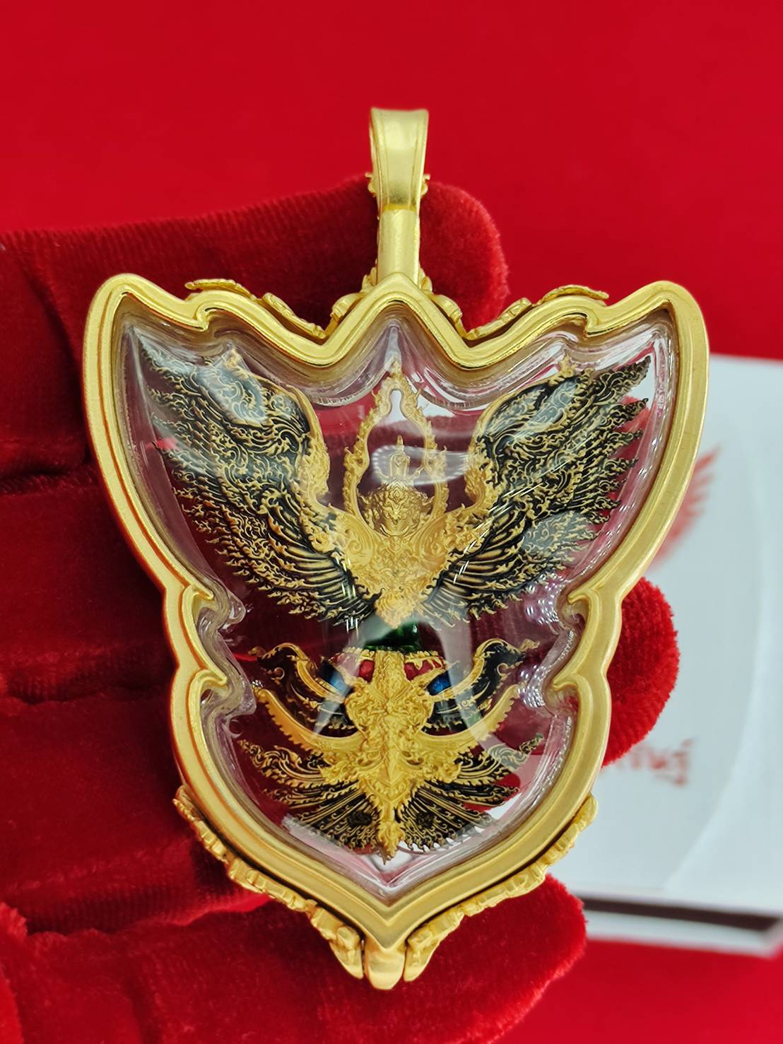 Phaya Garuda Wayu Set - Thai Garuda Charm for Power and Blessings