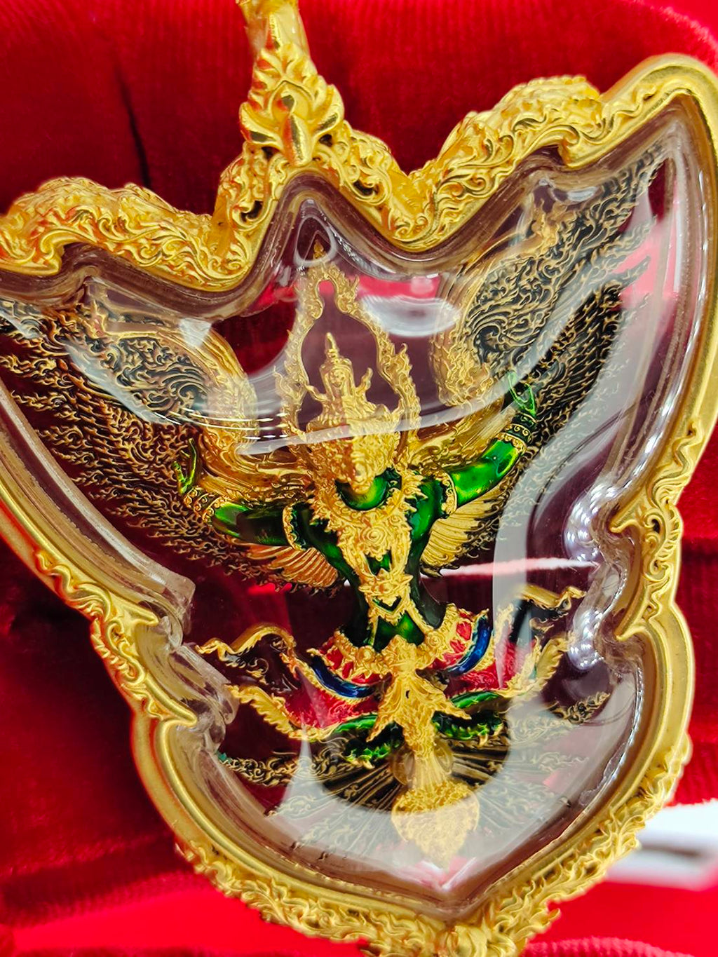 Phaya Garuda Wayu Set - Thai Garuda Charm for Power and Blessings