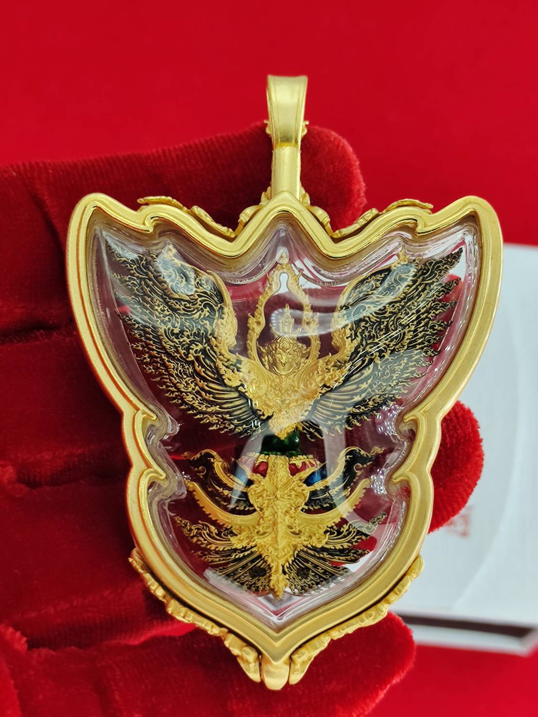 Phaya Garuda Wayu Set - Thai Garuda Charm for Power and Blessings