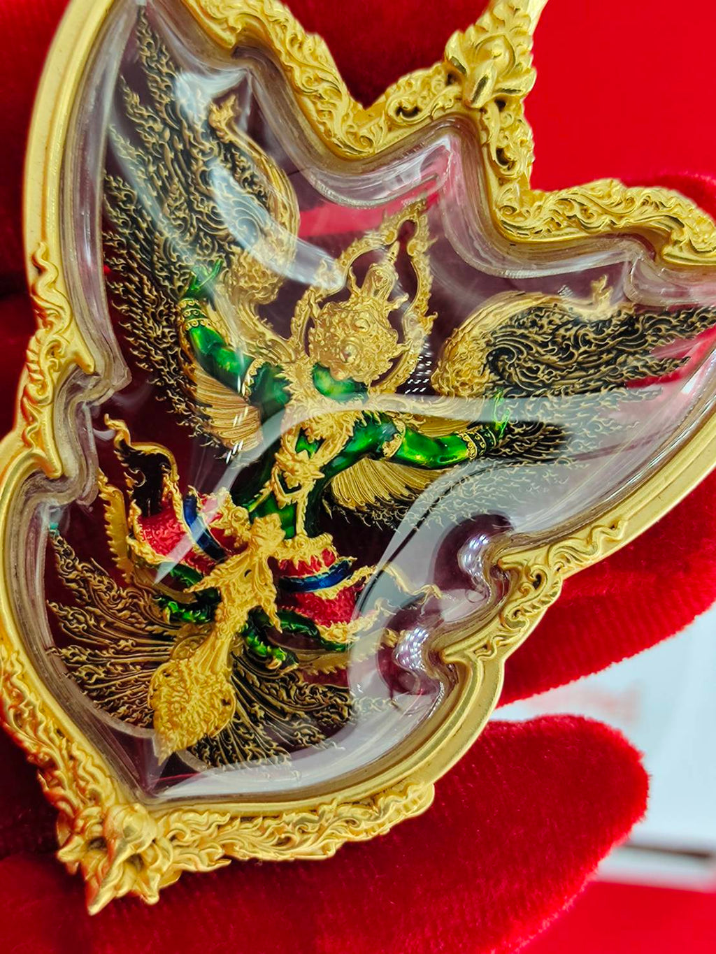 Phaya Garuda Wayu Set - Thai Garuda Charm for Power and Blessings