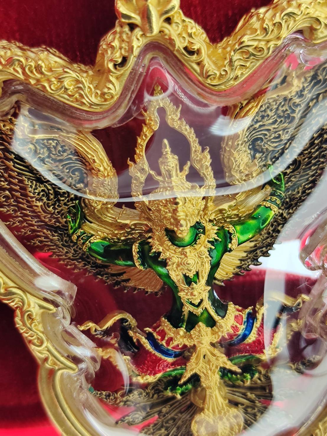 Phaya Garuda Wayu Set - Thai Garuda Charm for Power and Blessings