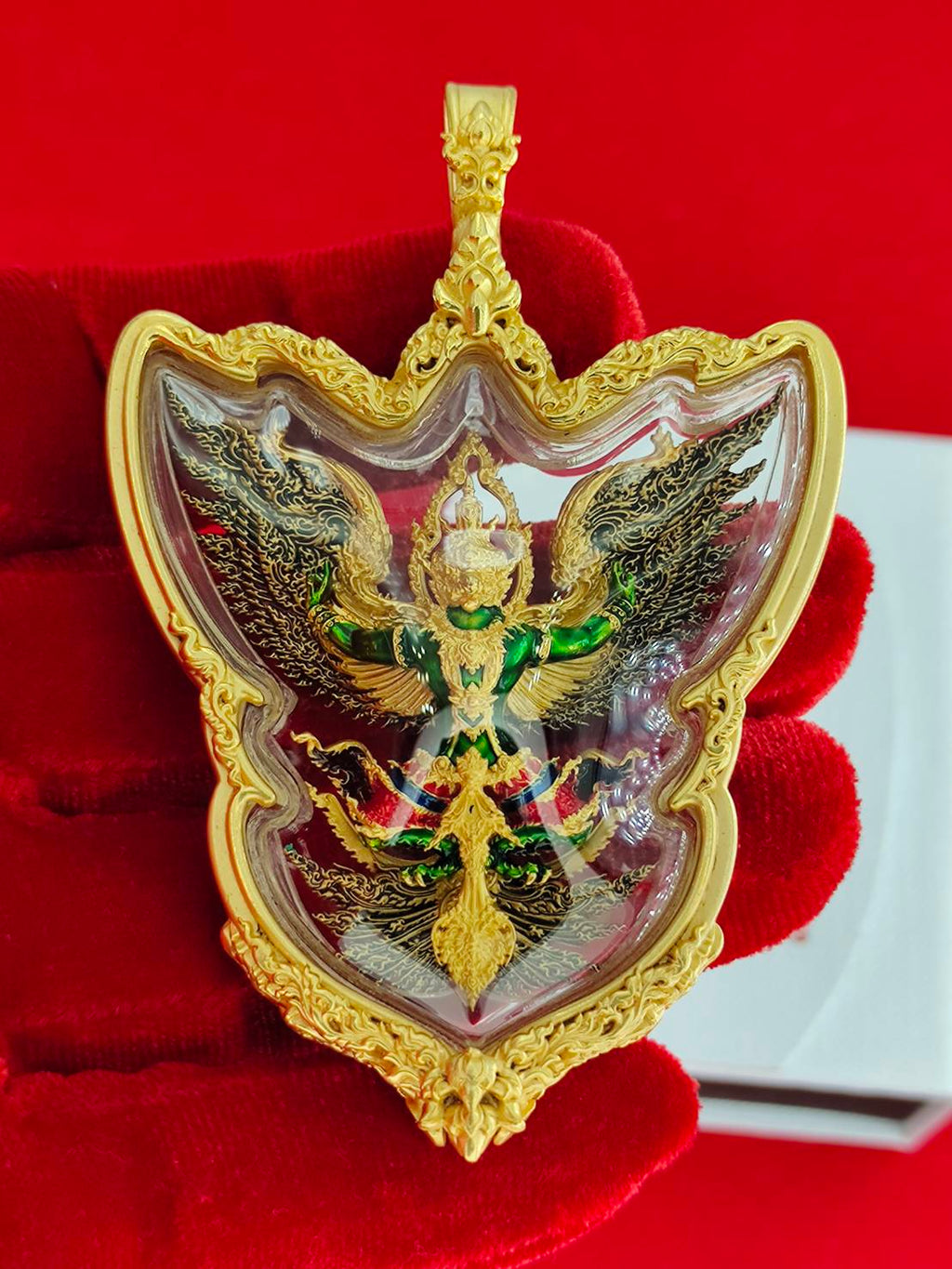 Phaya Garuda Wayu Set - Thai Garuda Charm for Power and Blessings