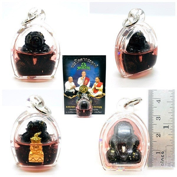 Ghost Bone Buddha Amulet - Enhance Protection, Success & Charisma