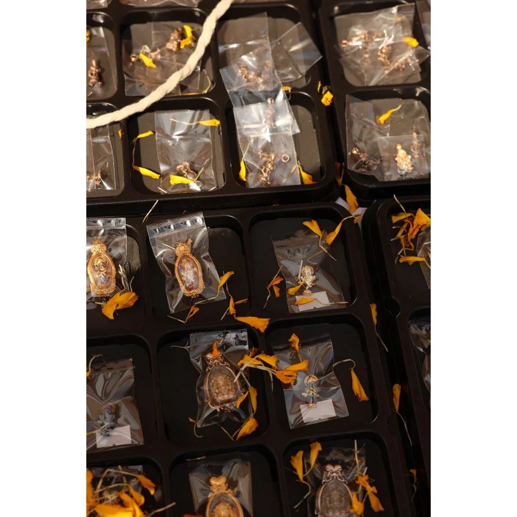 Thai Goddess Amulet for Prosperity - Uma Devi Pendant for Abundance and Success