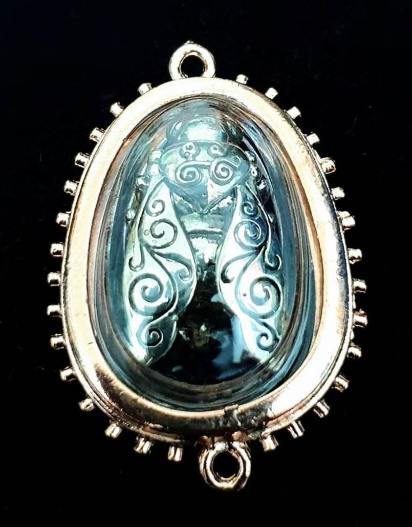 Thai Golden Bee Amulet for Wealth by Master Kruba Tao - Attract Prosperity and Abundance
