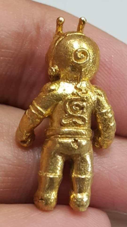 Thai Protection Charm Kamen Rider - Authentic Ma Ar Au Amulet for Safety and Success