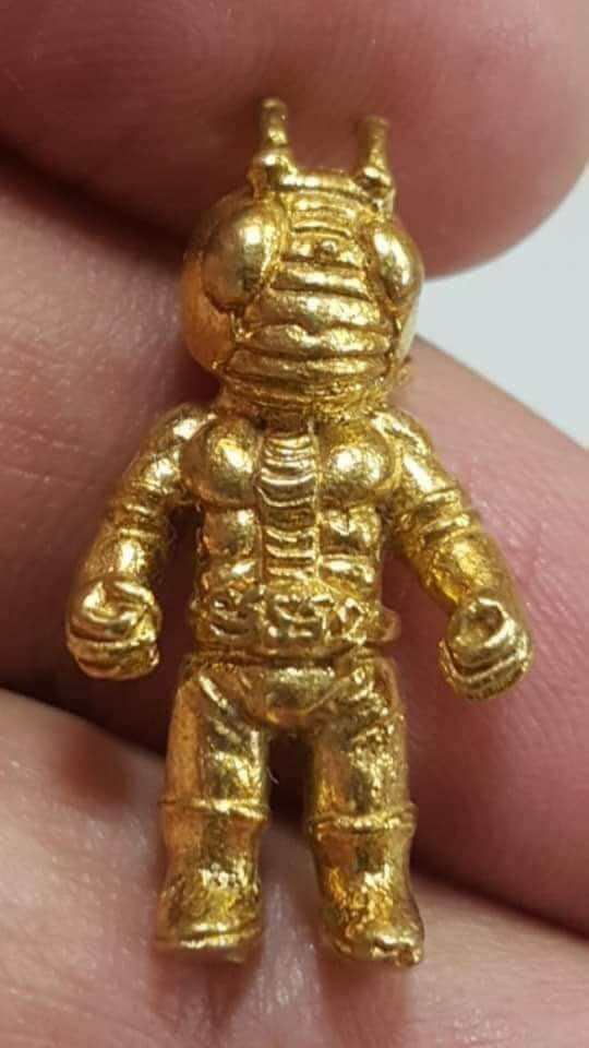 Thai Protection Charm Kamen Rider - Authentic Ma Ar Au Amulet for Safety and Success