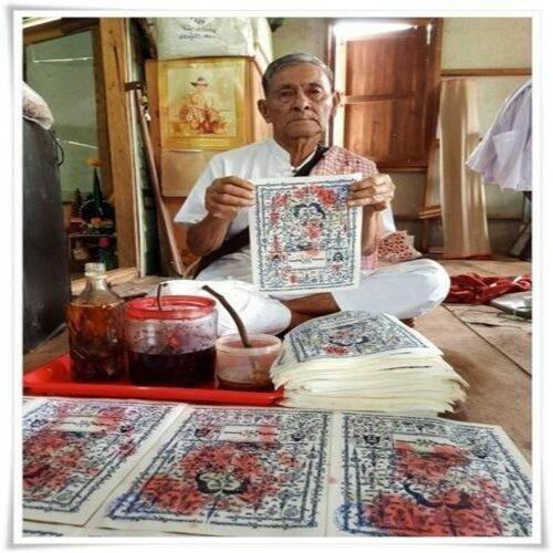 Authentic Thai Love Talisman Cloth for Unbreakable Love and Attraction Energy