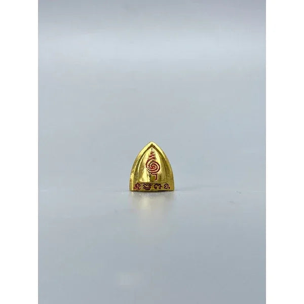 Thai Luck Amulet for Victory - Gold Phaan Thai Charm 1.2 cm