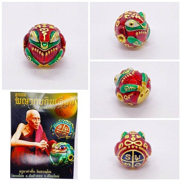 Thai Lucky Frog Charm for Wealth, Prosperity, and Good Fortune