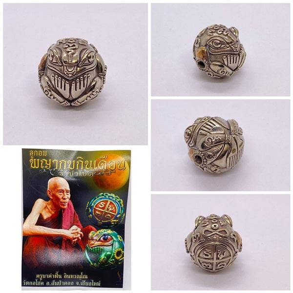 Thai Lucky Frog Charm for Wealth, Prosperity, and Good Fortune