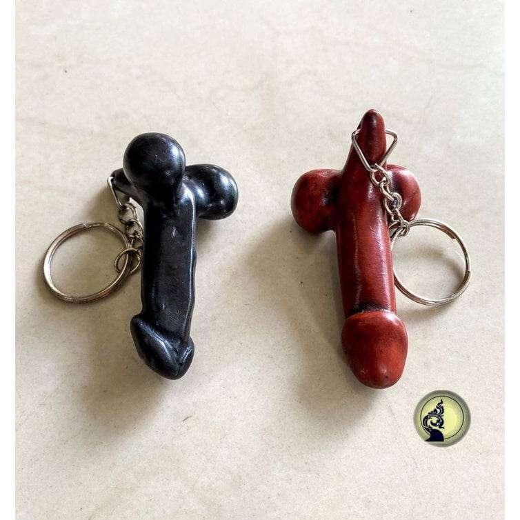Thai Lucky Keychain Amulet - Unique Charm for Attracting Good Fortune