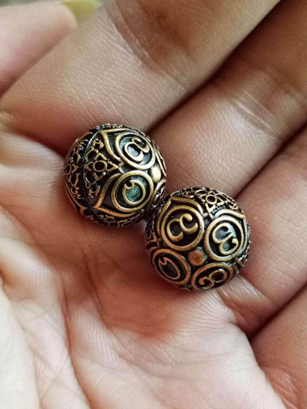 Thai Mercury Spirit Orb Amulet - Handmade Ancient Protection and Spiritual Energy
