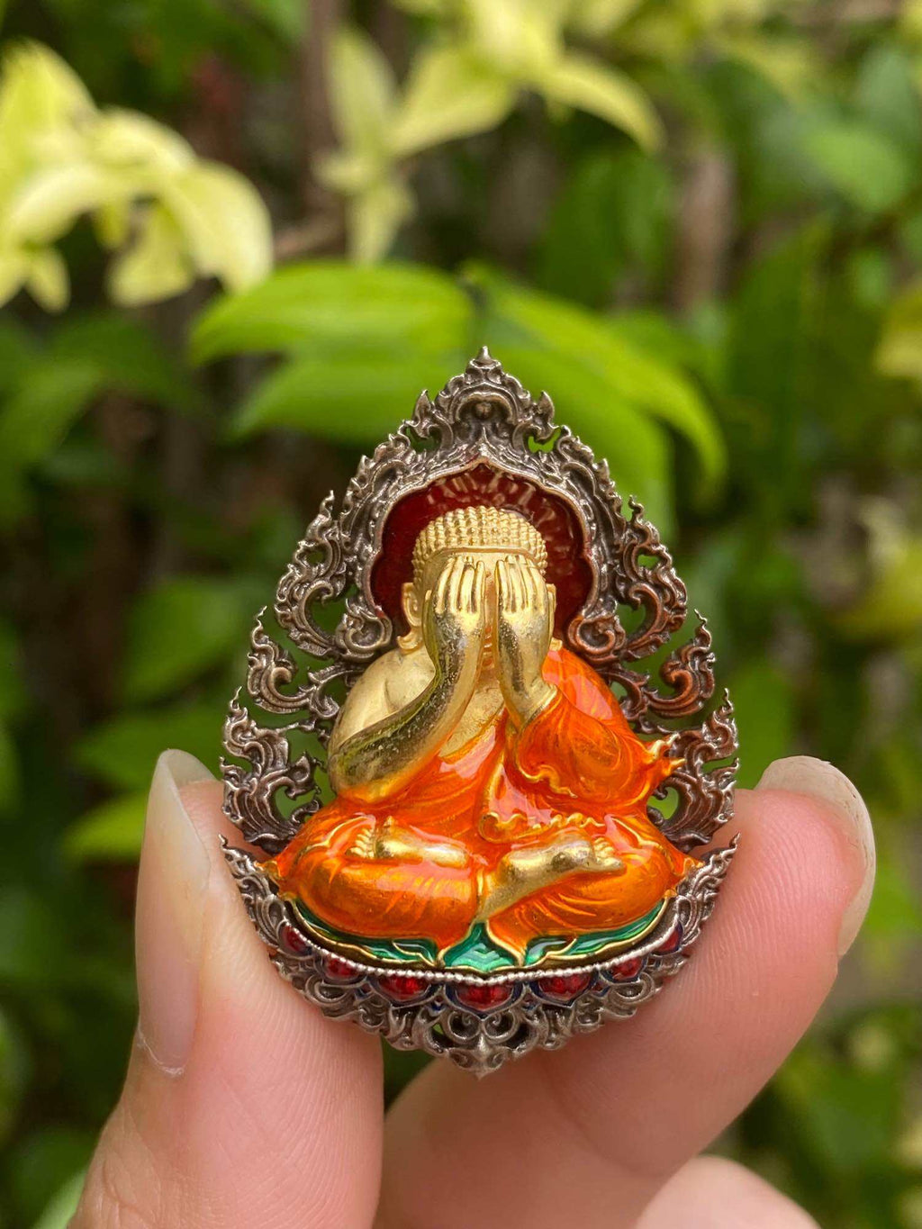 Thai Millionaire Amulet Phra Pidta Full-Carved Chao Sua Chakrapat 168 - Wealth and Protection Charm Default Title