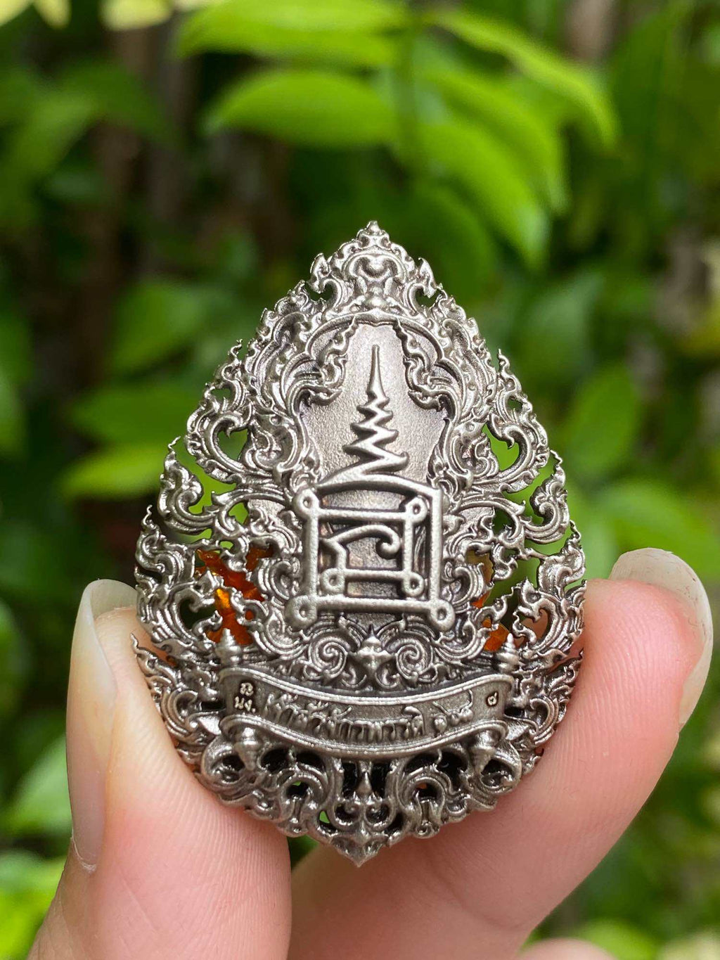 Thai Millionaire Amulet Phra Pidta Full-Carved Chao Sua Chakrapat 168 - Wealth and Protection Charm