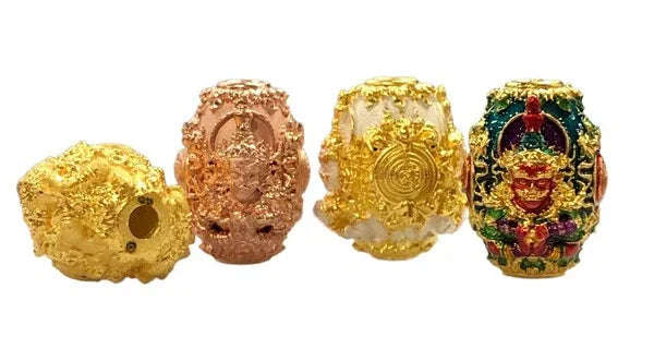 Thai Prosperity Amulet - Authentic Guardian Charm for Wealth and Protection