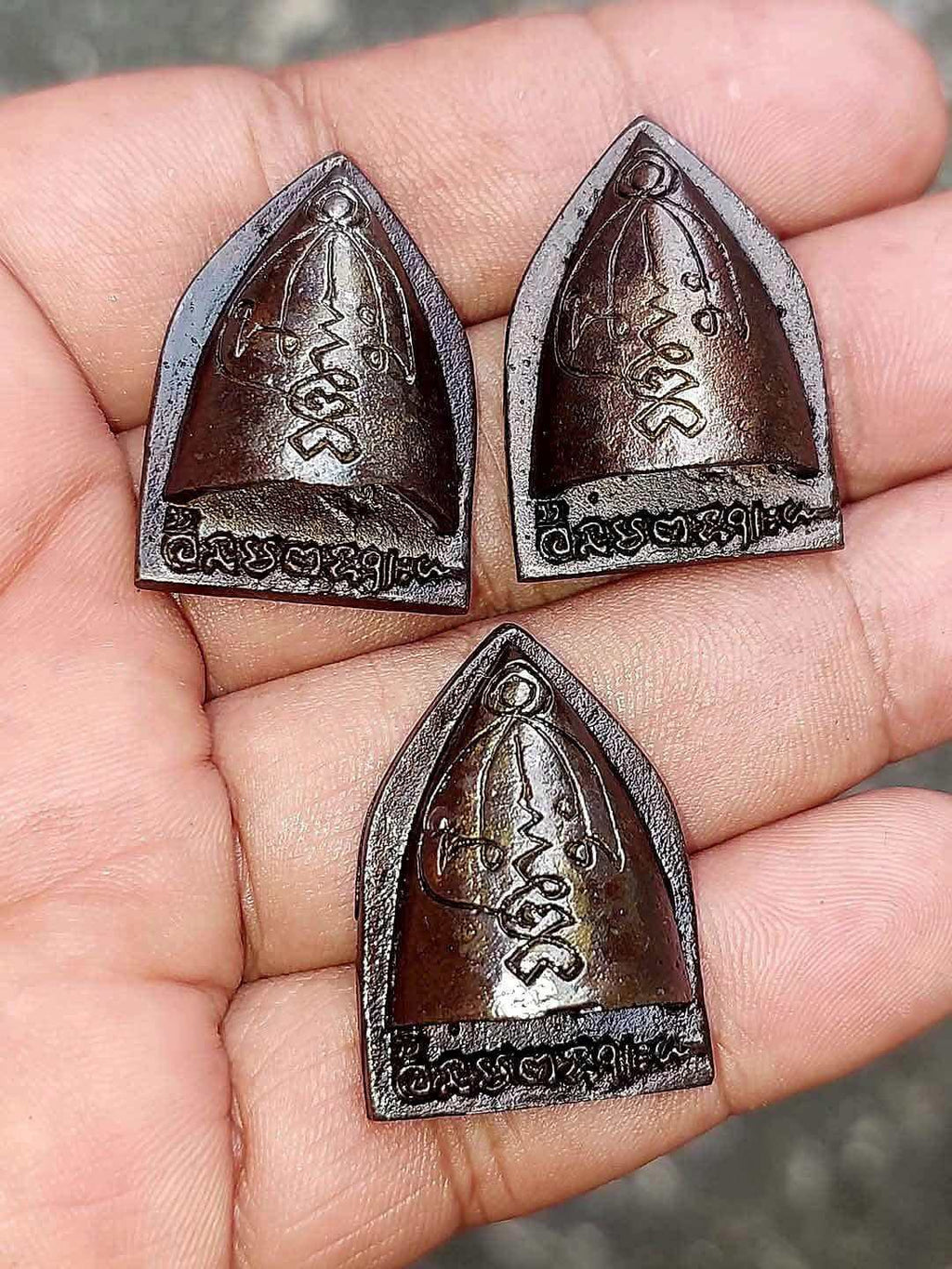 Thai Prosperity Amulet Wat Khao Or - Authentic Phan Tai Plik Chiwit Amulet Default Title