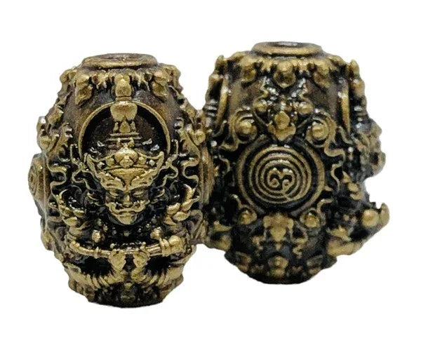 Thai Prosperity Amulet - Authentic Guardian Charm for Wealth and Protection 2