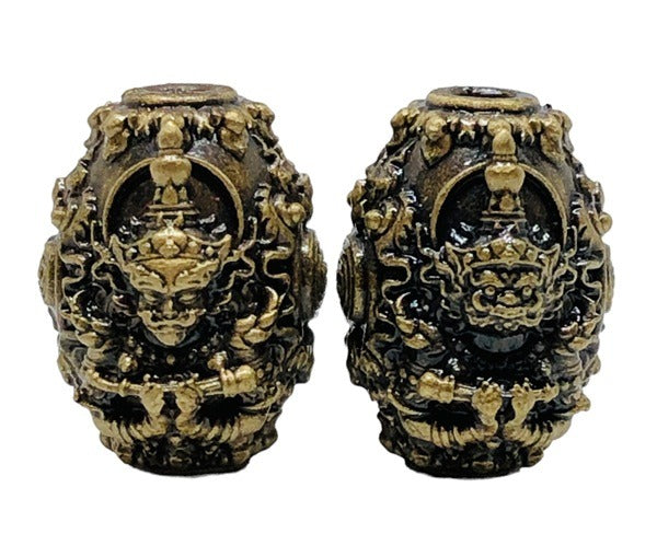 Thai Prosperity Amulet - Authentic Guardian Charm for Wealth and Protection