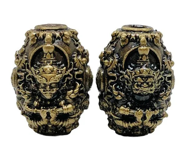 Thai Prosperity Amulet - Authentic Guardian Charm for Wealth and Protection