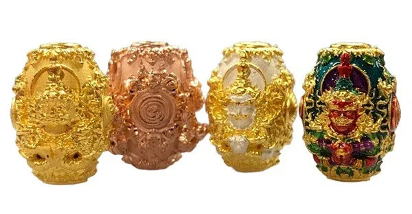 Thai Prosperity Amulet - Authentic Guardian Charm for Wealth and Protection