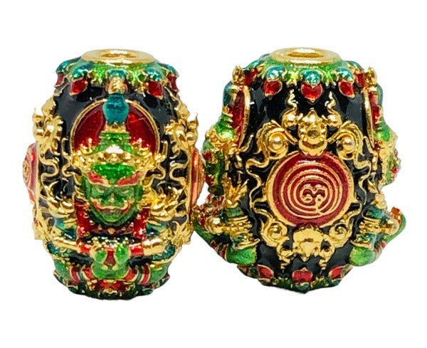 Thai Prosperity Amulet - Authentic Guardian Charm for Wealth and Protection