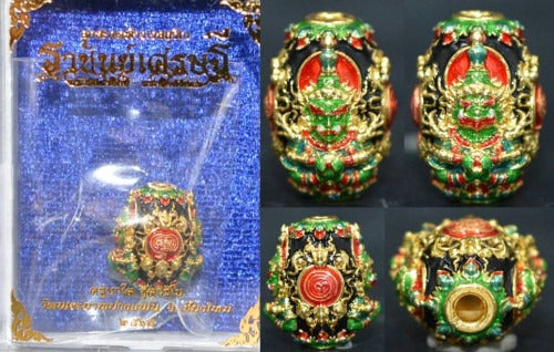 Thai Prosperity Amulet - Authentic Guardian Charm for Wealth and Protection 6
