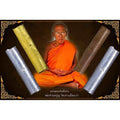 Thai Protection Amulet by Master Long Zhan - Authentic Takhroot Na Kantang Pong Charm Default Title