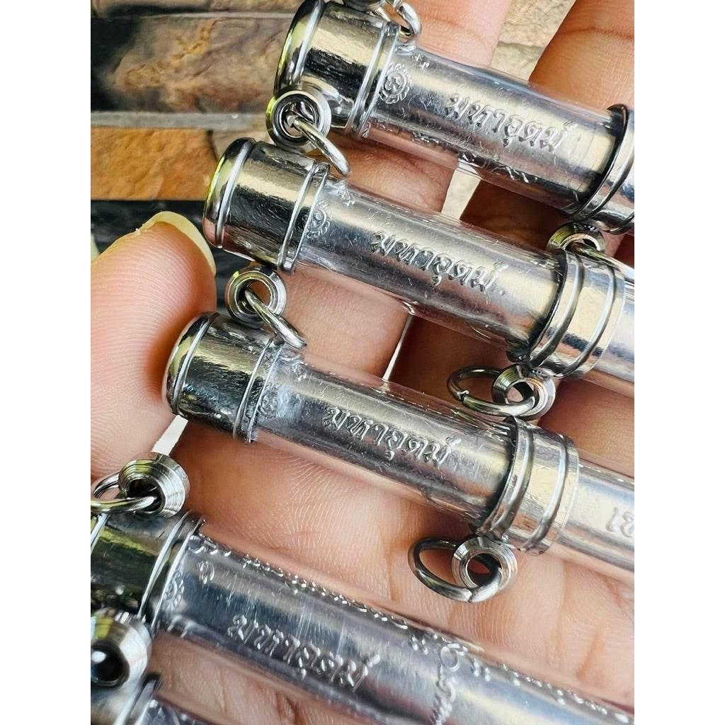 Thai Protection Amulet Takhroot Maha Utam Khao Ao Authentic Spiritual Defense and Blessing