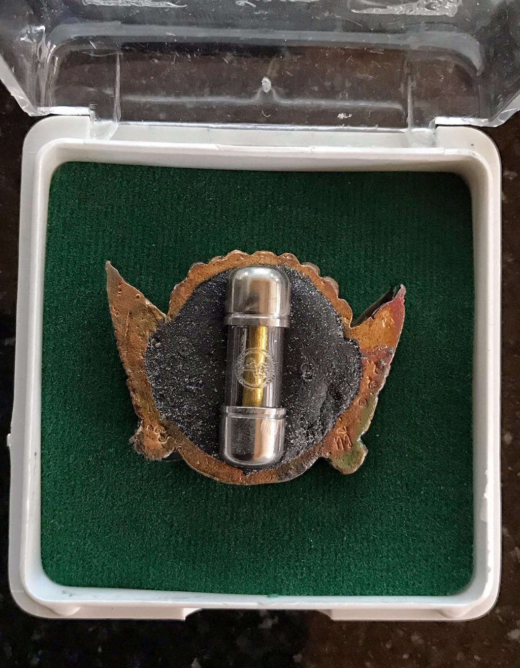 Thai Protection Amulet Khanong Detch by Luang Phor Tawee for Spiritual Empowerment and Safety