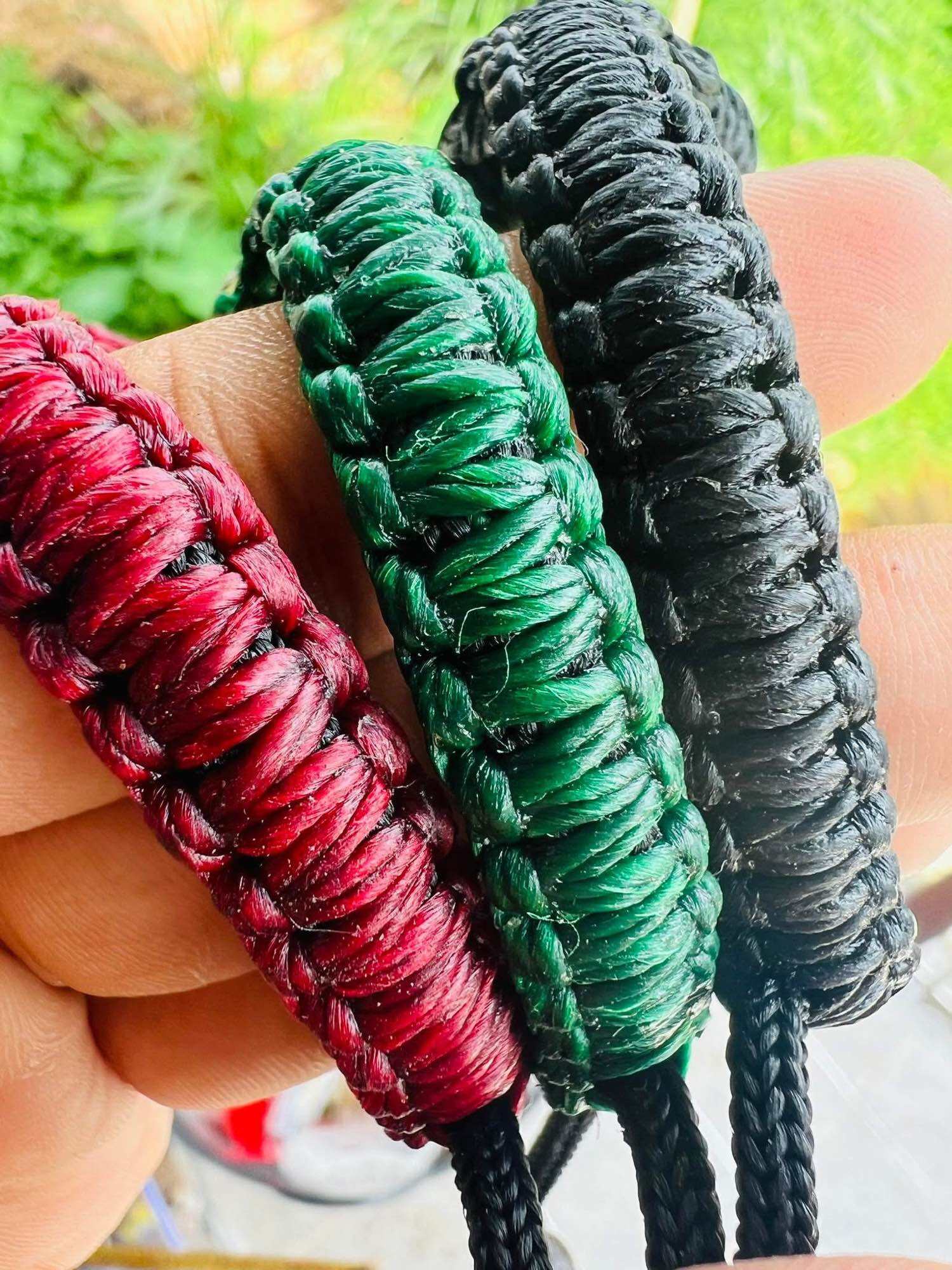 Sacred Protection Bracelet - Bea Gae Baramee 9 Rounds by Luang Pu Im, Wat Thung Na Mai | Thai Blessed Bracelet for Fortune and Protection